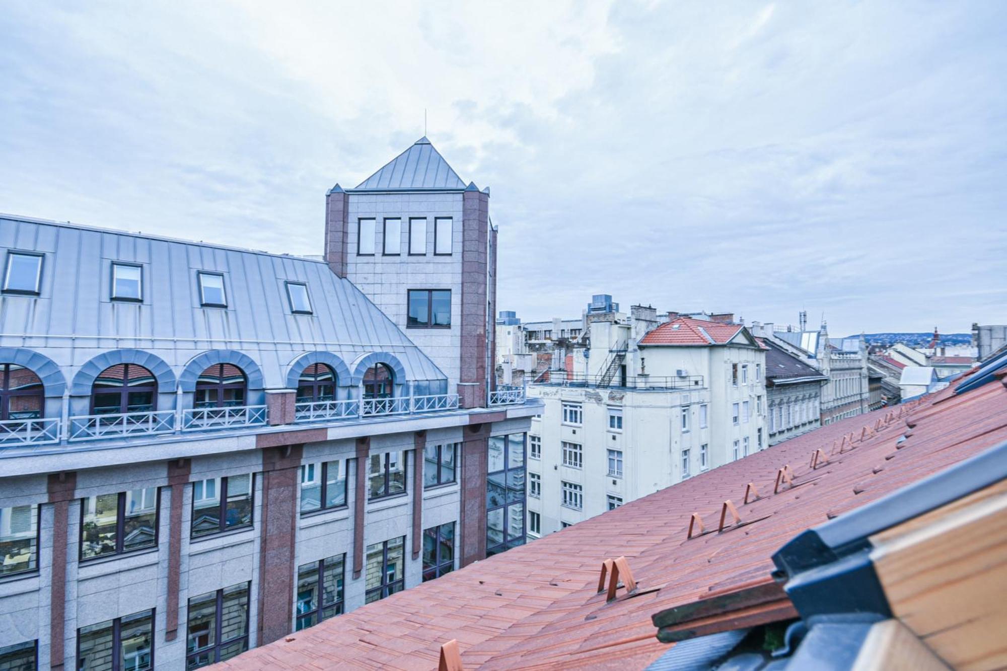 Roof Top Penthouse Leilighet Budapest Eksteriør bilde
